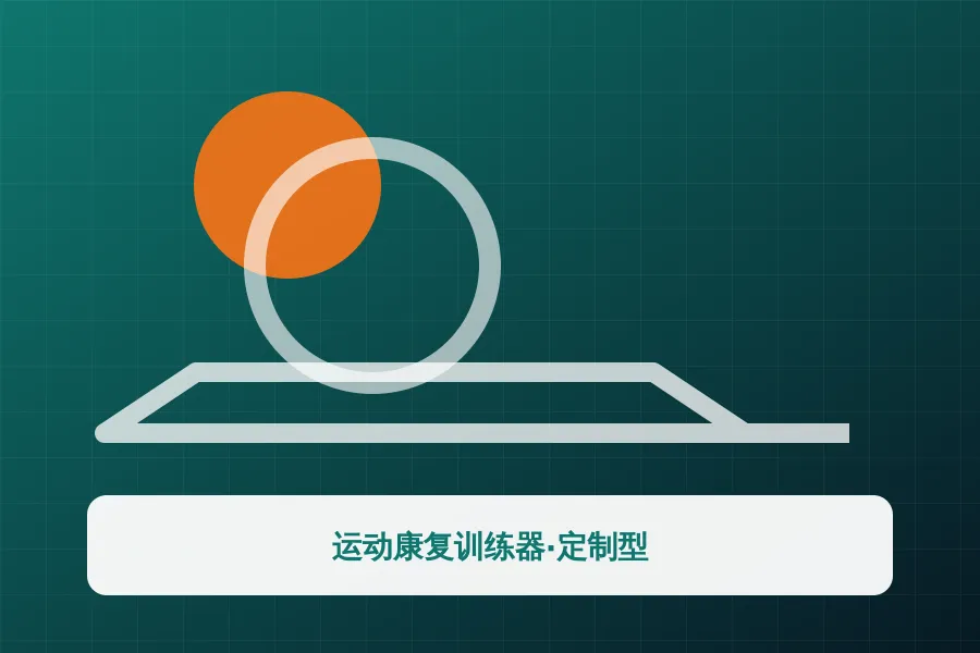 运动康复训练器·定制型应用示意图