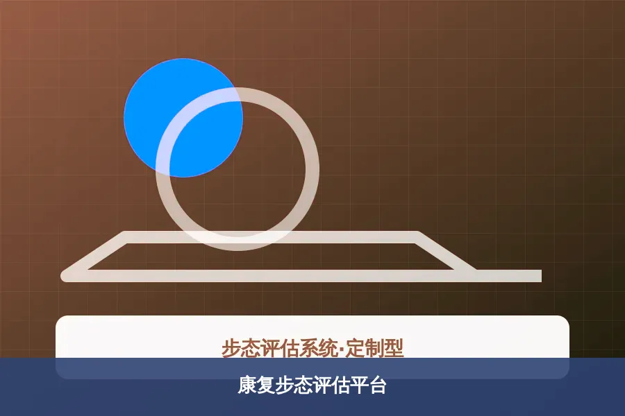 康复步态评估平台产品示意图